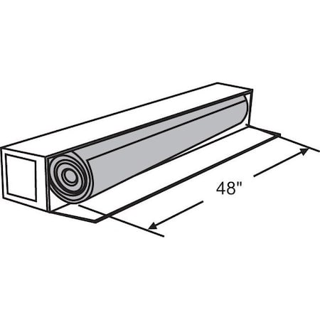 Strybuc 48in Fiberglass Charcoal 69-73NSM